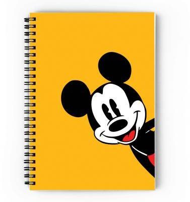 Mickey Mouse Spiral Notebook